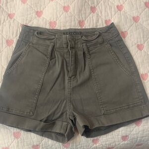 Arizona Jean Company Women's Charcoal High-Waisted Shorts